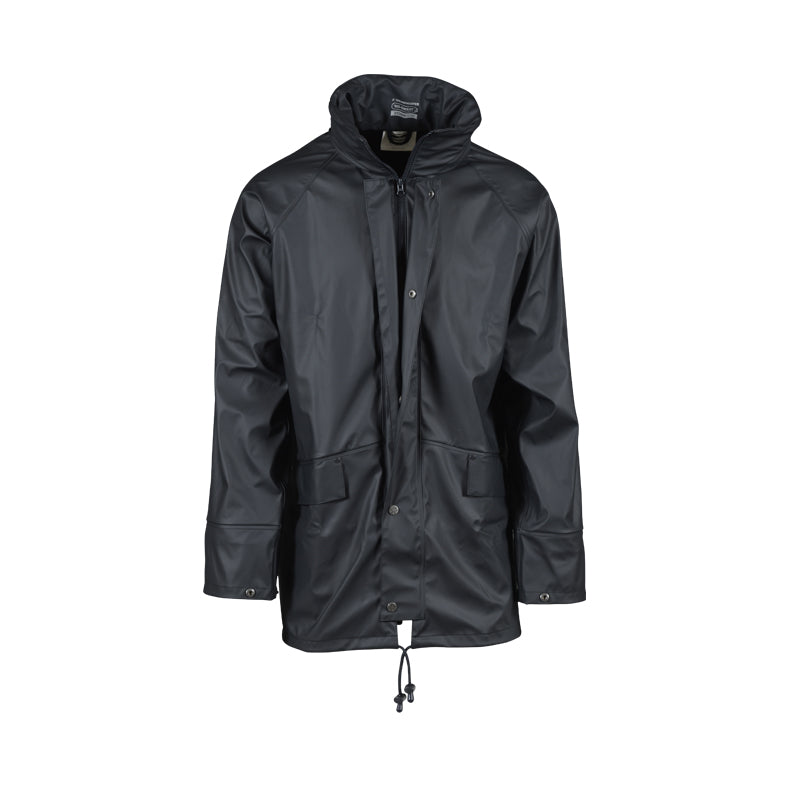 Swampmaster No-Sweat Stormgear Waterproof Jacket Navy Burke's of