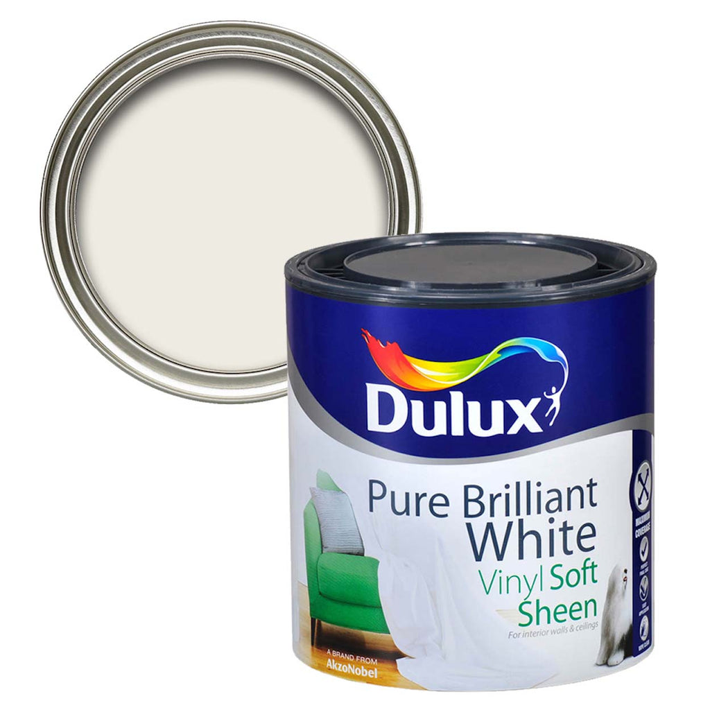 Dulux Soft Sheen Pure Brilliant White 1L