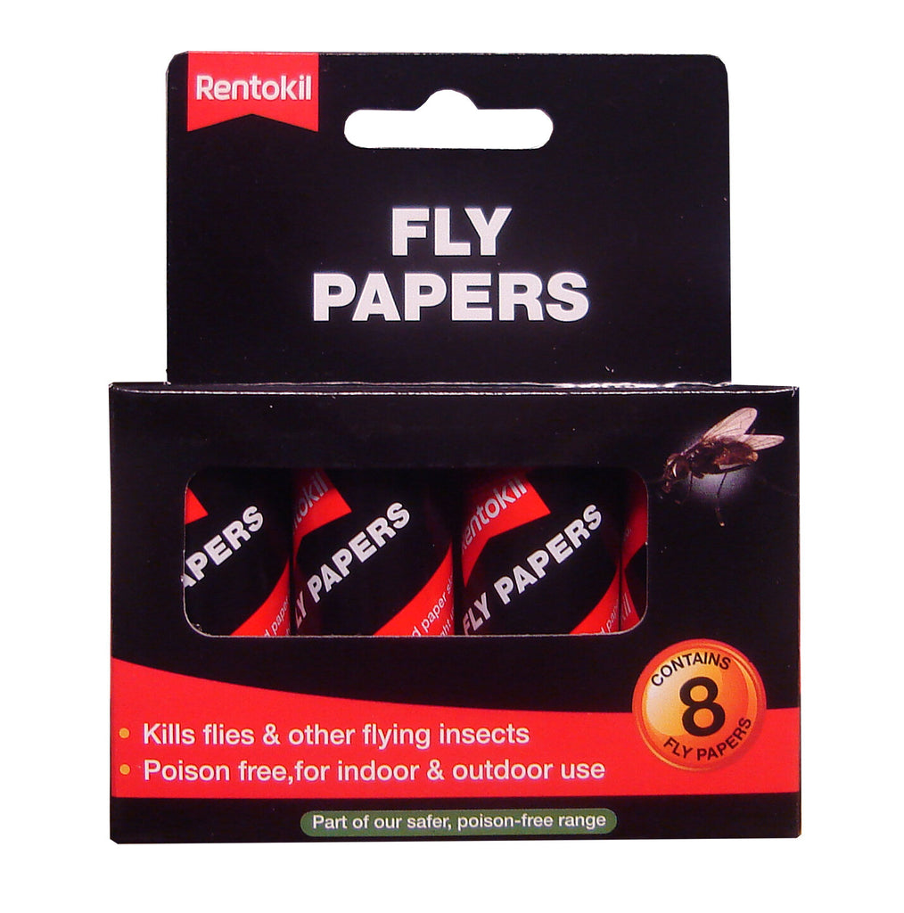 RENTOKIL 8 PCE FLY PAPERS