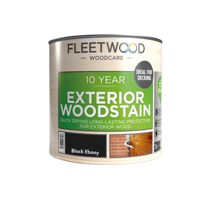 2.5L 10 Year Exterior Woodstain – Black