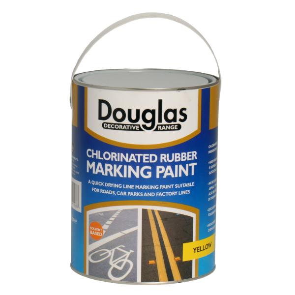 Chlorinated Rubber Line Paint – Yellow (5L)