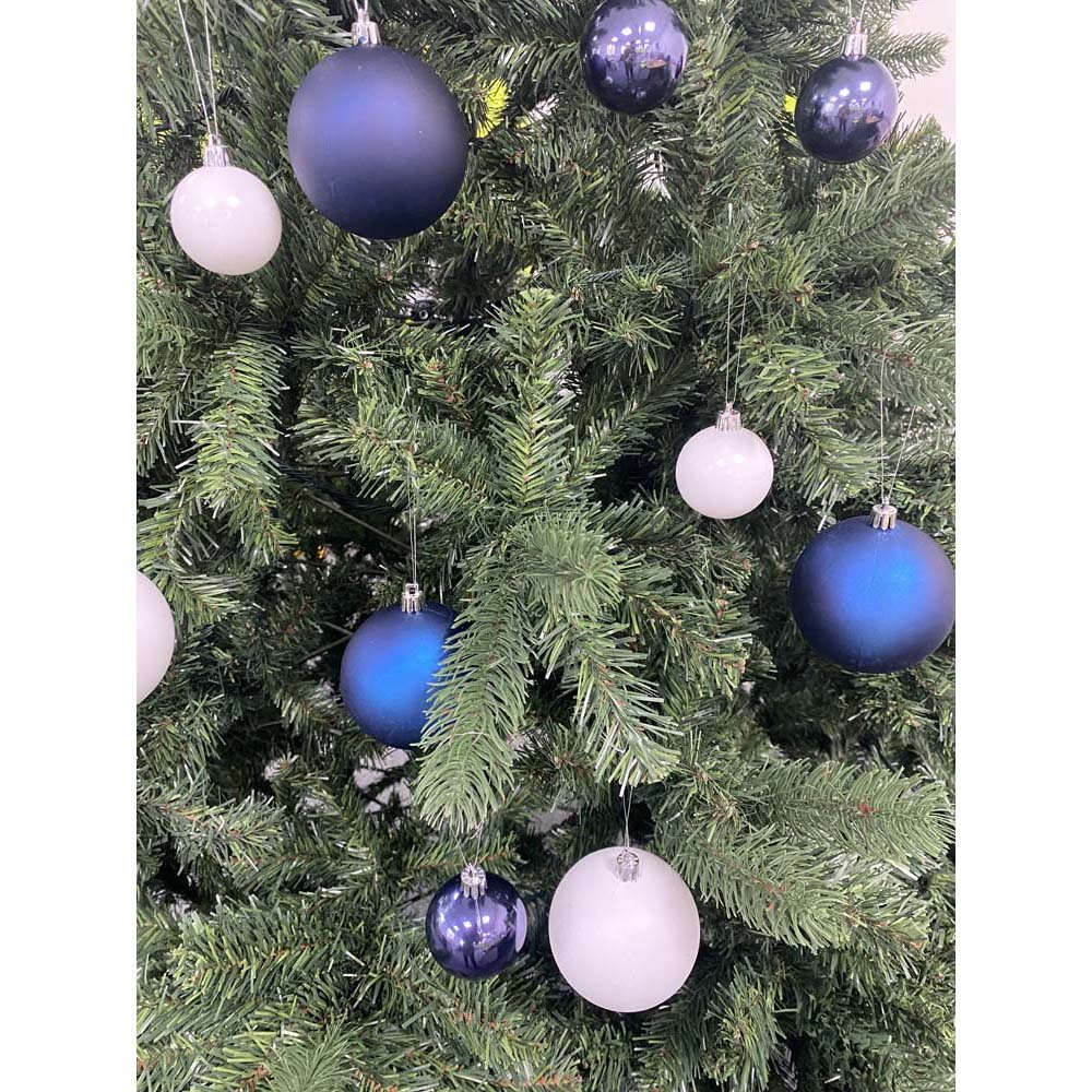 Large and Small 68 Piece Bauble Mixed Pack in Navy