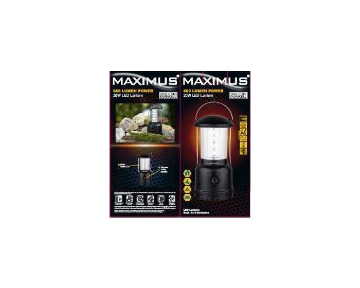 Maximus LED Lantern 20W 660lm Dimmable
