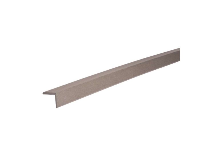 Estander Grey Composite Side Cover Angle 40x40mm x 3.6m