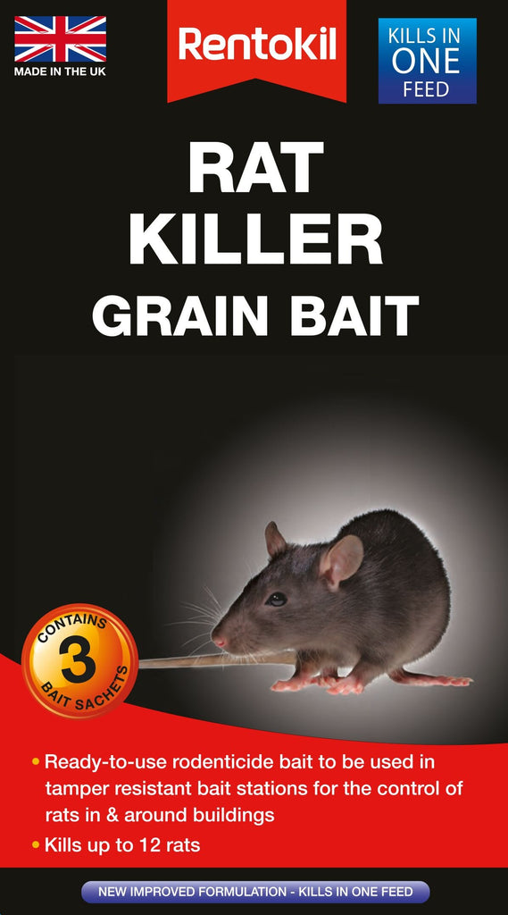 Rentokil Rat Killer Grain Bait