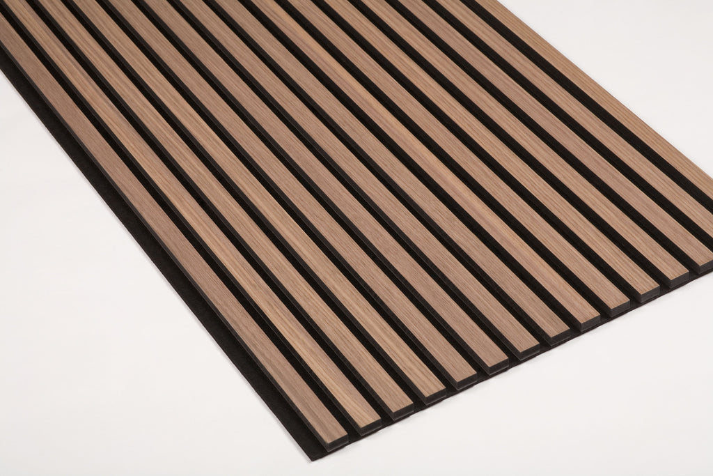 Walnut PRO Acoustic Panel 2400mm x 605mm x 19mm