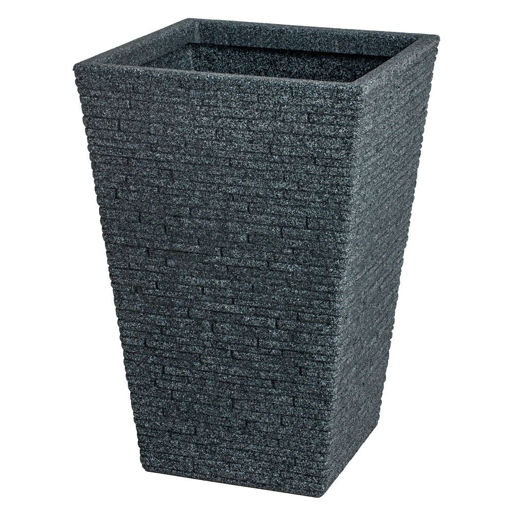 Tall Slate Planter - Pewter