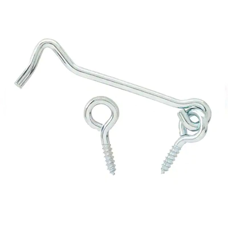 2" Gate Hooks & Eyes Zinc Plated (X4) - Burkes of Rathnew