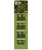 Solar String 100 LED Light - Warm White