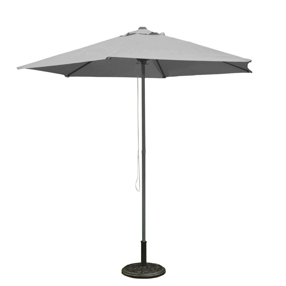 Parasol Aluminium 2.5M in Grey