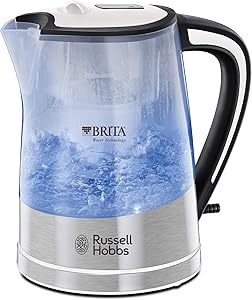 Russel Hobbs 1.5L Purity Glass Brita Kettle