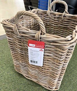 KUBU BASKETS SQUARE  LRG WITH WHEELS