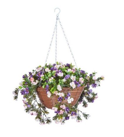 Petunias Bloom Regal Hanging Basket