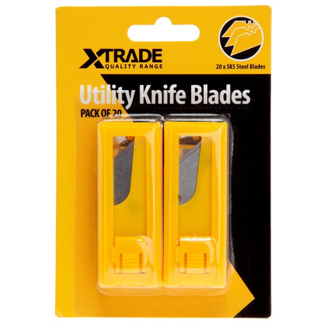 XTRADE Utility Knife Blades (10) Twin Pack