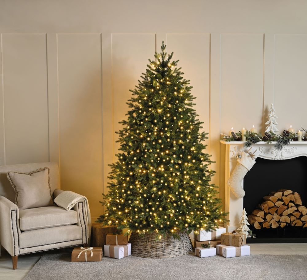 2000 Compact Lights - Warm White Light/Green Cable