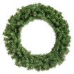 Luxury Green Wreath 60cm with BO 60 Warm White Lights