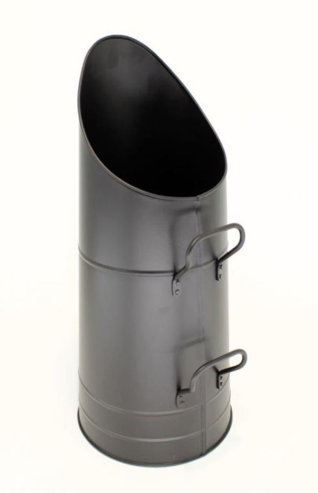 HERITAGE LARGE BLACK COAL BUCKET