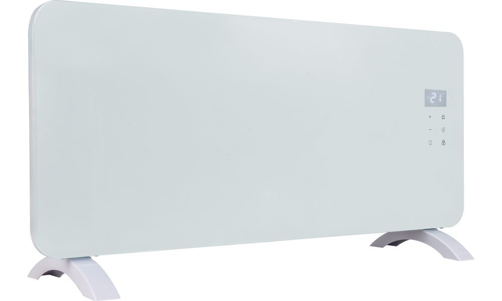 Smart Energy Glass Auraline White Panel Heater 2000W