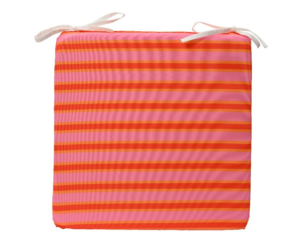 Outdoor Cushion – Square Stripe Design