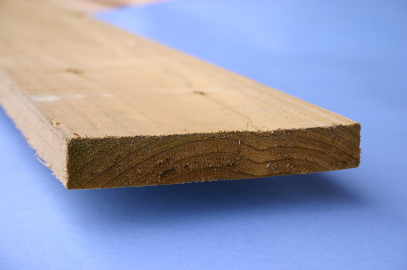 6" x 1" x 4.8m Redwood Treated Timber