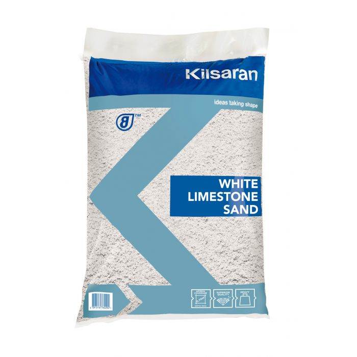 Bag of White Sand 25kg – Irish Aggregates