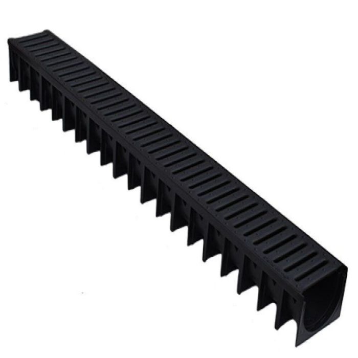 Channel Drain 100mm PVC Grid