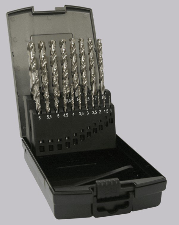 DART 19 Piece Hss Ground Twist Drill Set