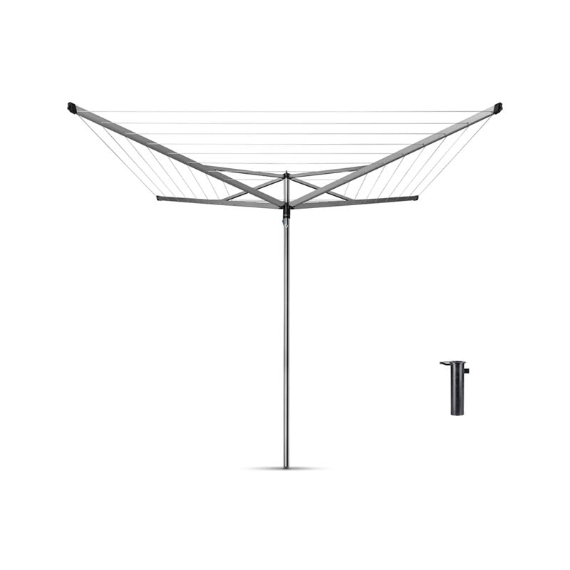 Rotary Essential with Ground Tube, 35 mm Diameter – Metallic Grey