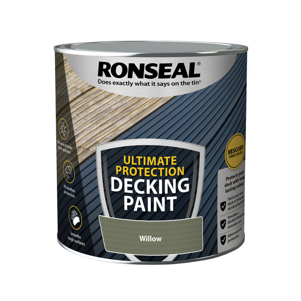 RONSEAL ULTIMATE DECKING PAINT WILLOW 2.5LTR