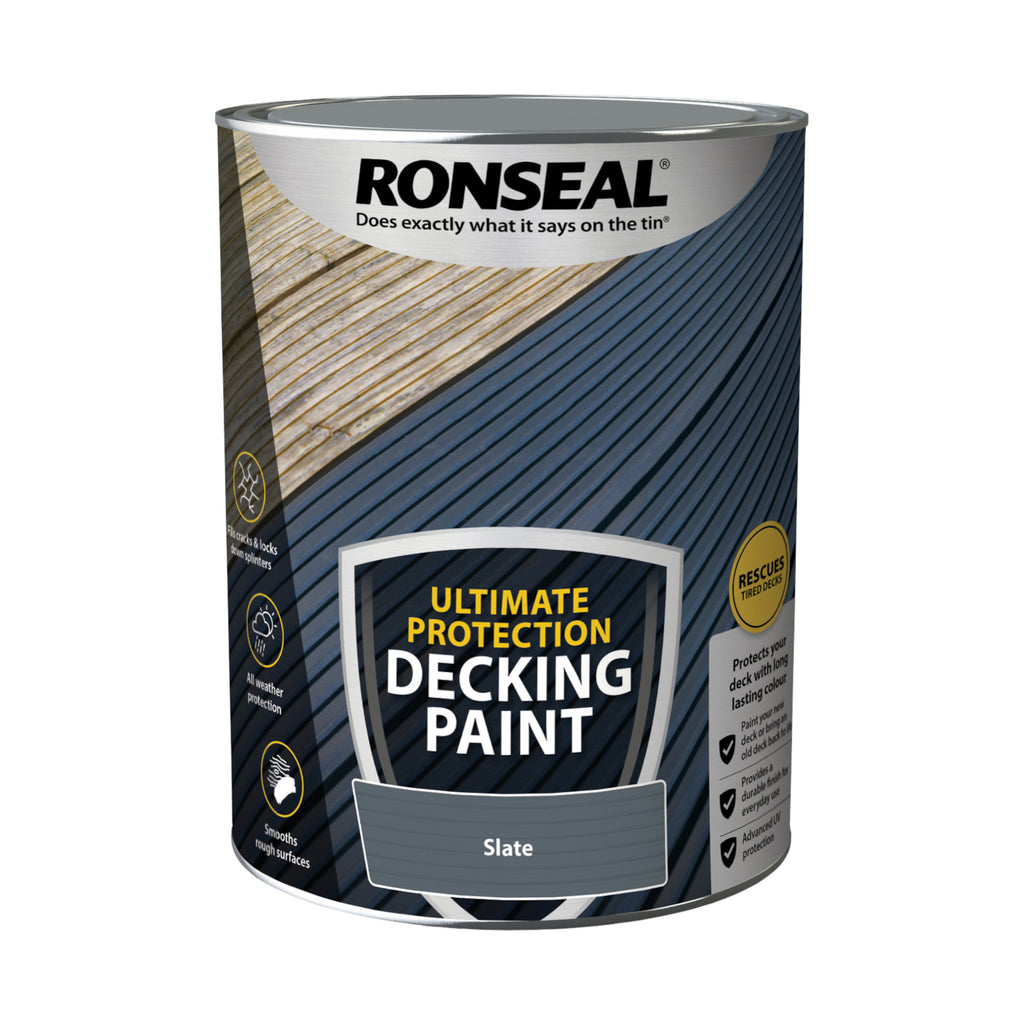 RONSEAL ULTIMATE DECKING PAINT SLATE 5L