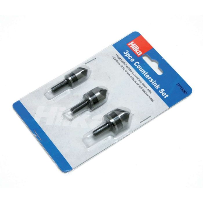3 pc Countersink Set