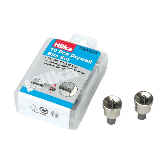 10pce Drywall Bit Number