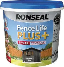 Ronseal Fencelife Plus Charcoal Grey 5L