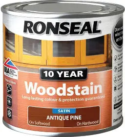 Ronseal Antique Pine 10yr Woodstain 250ml