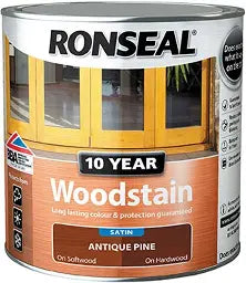 Ronseal Mahogany 10yr Woodstain 750ml