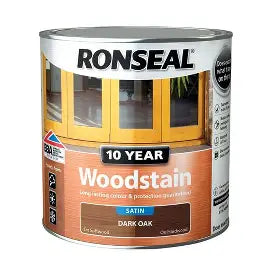 Ronseal Dark Oak 10yr Woodstain 750ml