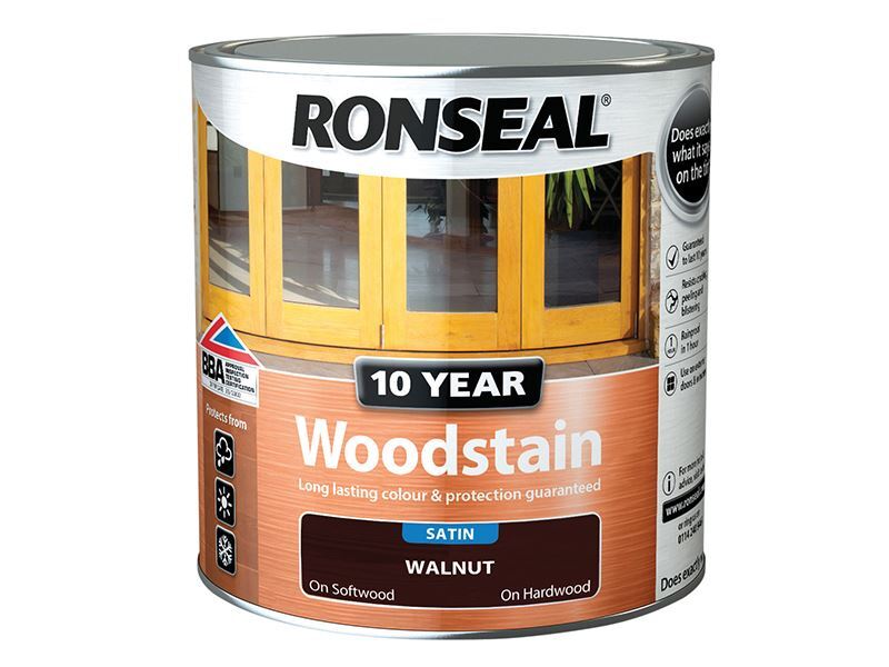Ronseal Walnut 10yr Woodstain 750ml
