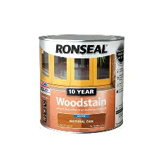 Ronseal Natural Oak 10yr Woodstain 750ml