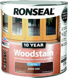 Ronseal Dark Oak 10yr Woodstain 2.5L