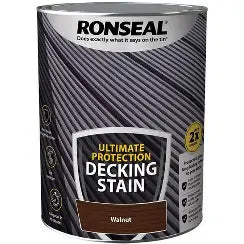 Ronseal Up Deck Stain Walnut 5L