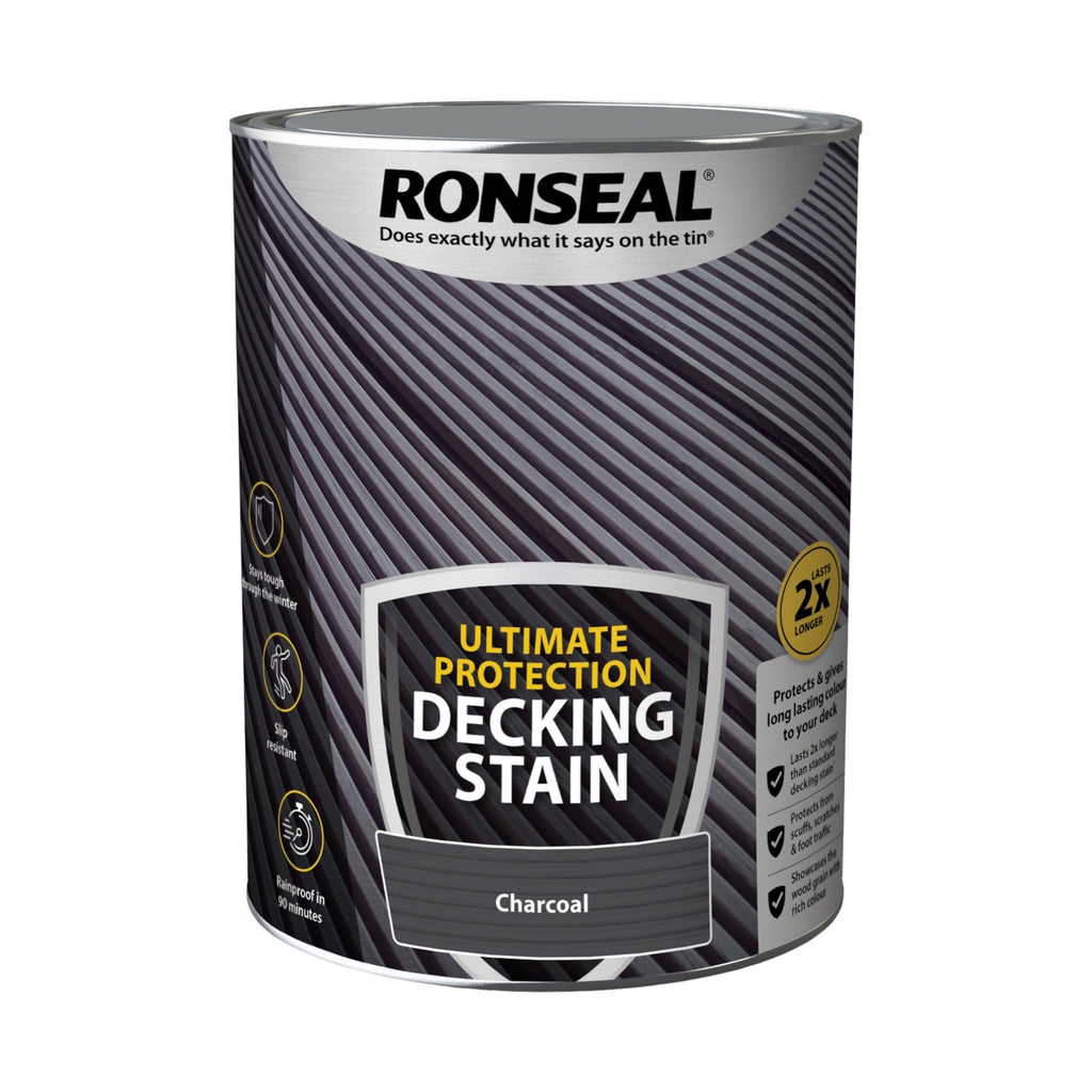 RONSEAL UP DECKING STAIN CHARCOAL 5L