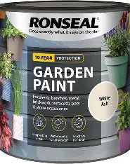 Ronseal Garden Paint White Ash 2.5L
