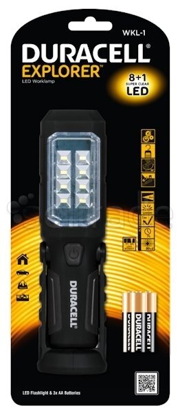DURACELL LED 8 + 1 WORK LAMP