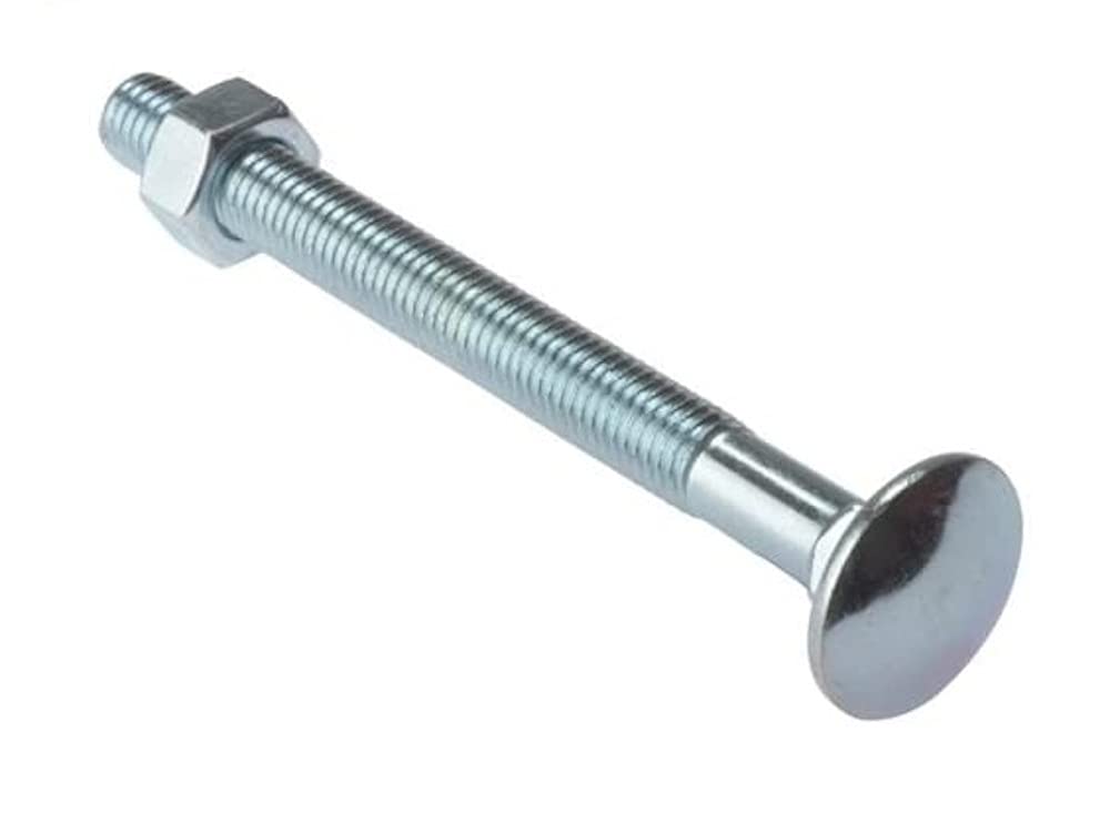 Carriage Bolt M6 x 75mm – Pack of 10