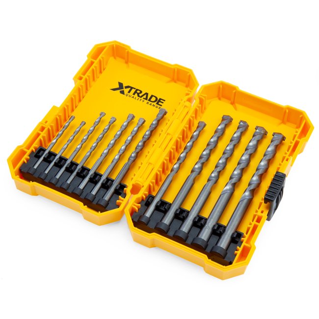 XTRADE 12PCE Masonry Drill Bit Set