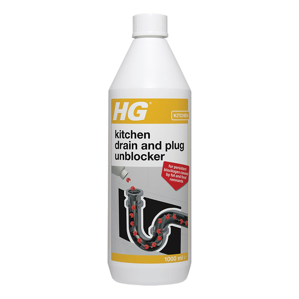 HG KITCHEN DRAIN AND PLUG UNBLOCKER 1L