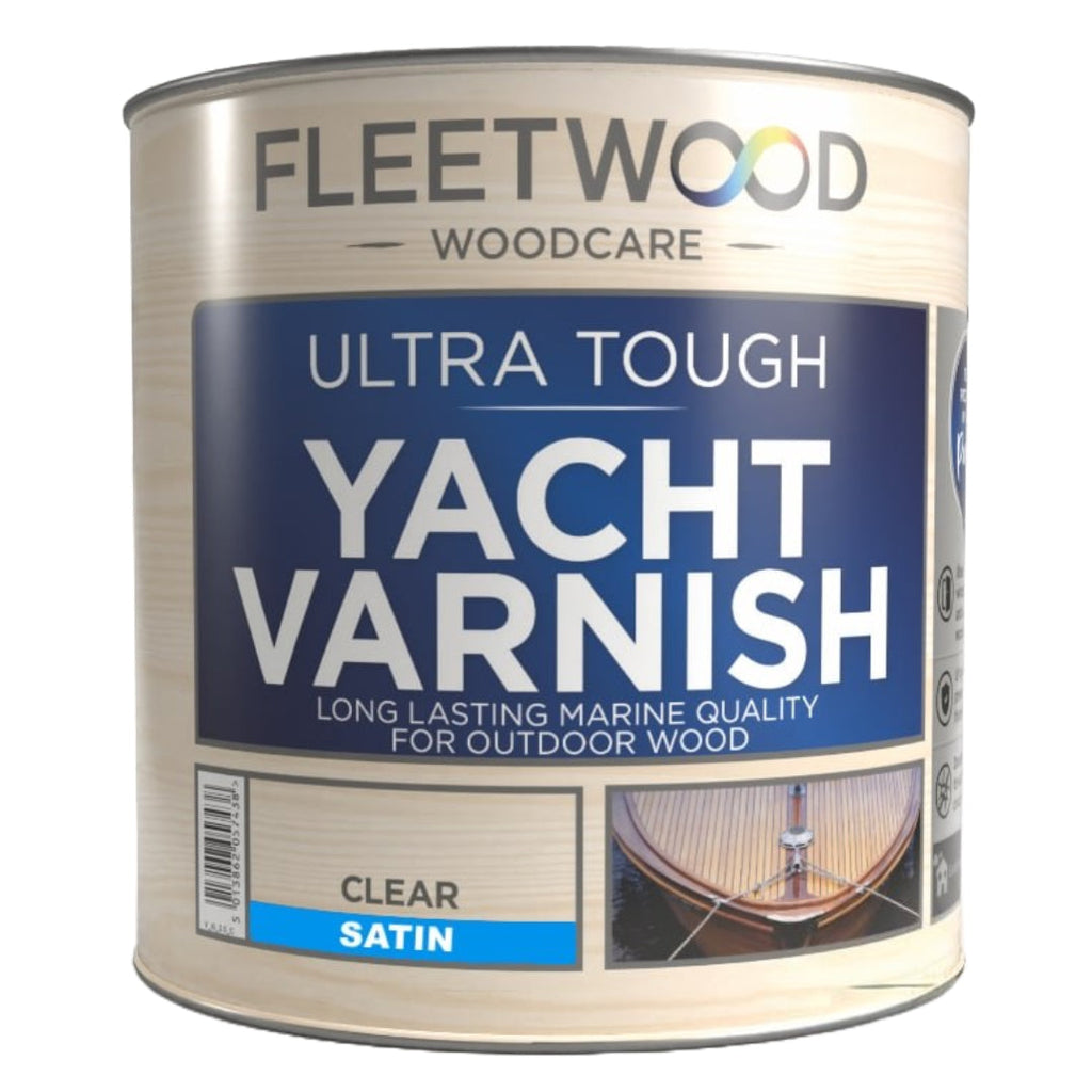 2.5L Ultra Tough Yacht Varnish – Satin Clear