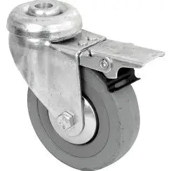 50MM Grey Rubber Braked