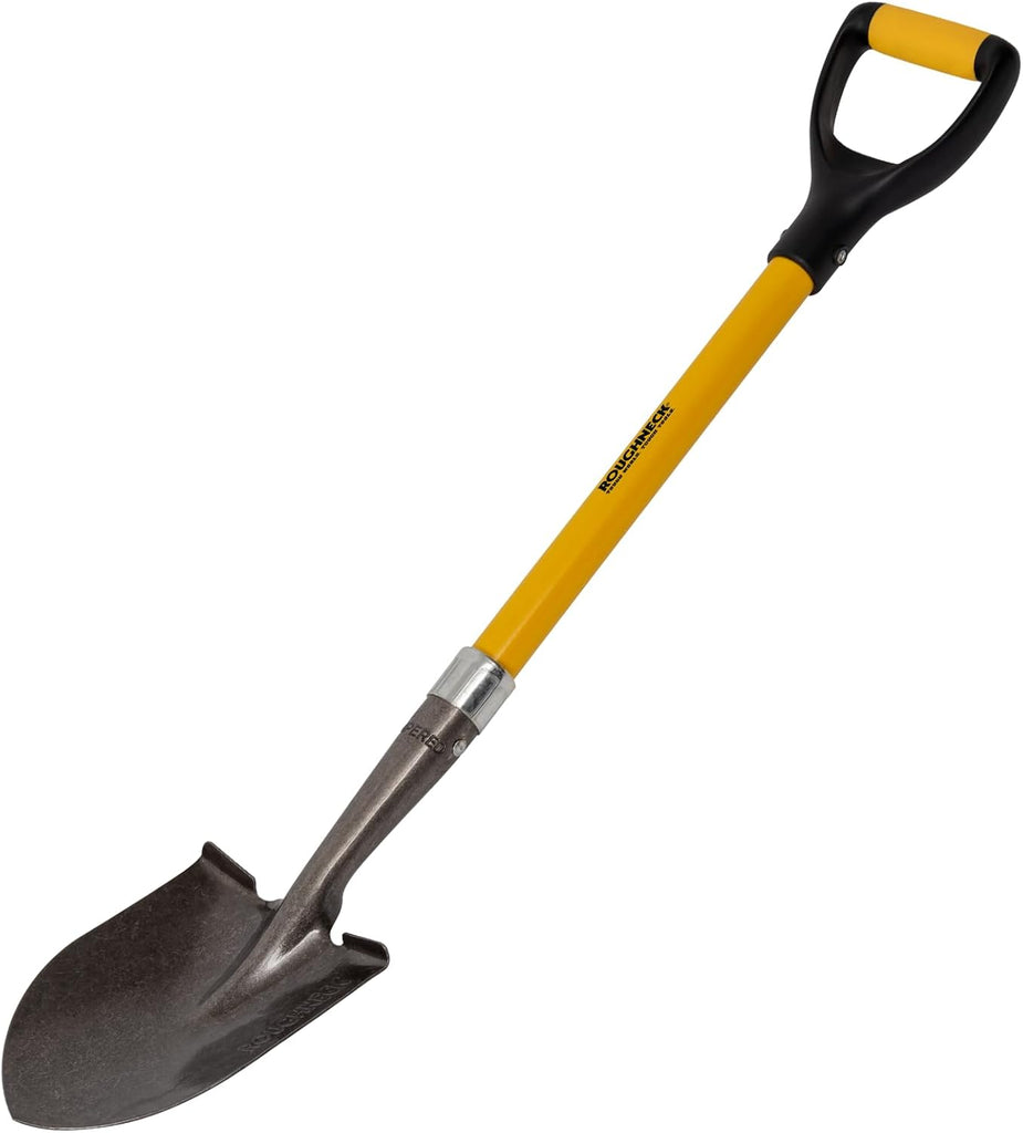 Round Pointed Shovel with 30" Fibreglass Handle