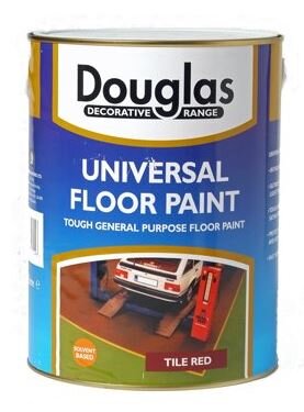DOUGLAS FLOOR PAINT RED 5L